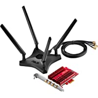 Los mejores  - ASUS PCE-AC88 - Tarjeta de Red (Wi-Fi PCI-e AC3100- Dual-Band- 4T4R- 1024 QAM)
